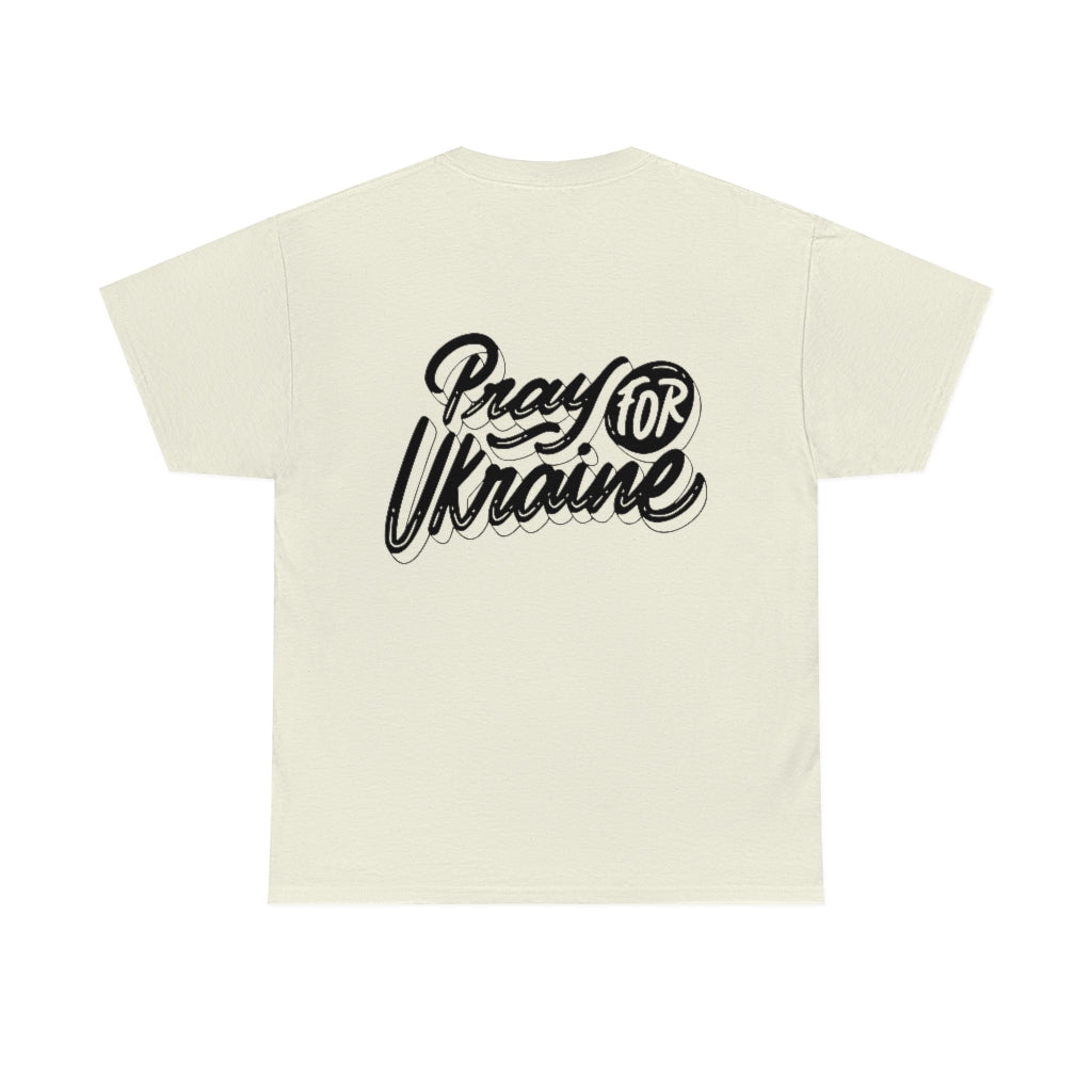 Pray For Ukraine Unisex Cotton T-Shirt