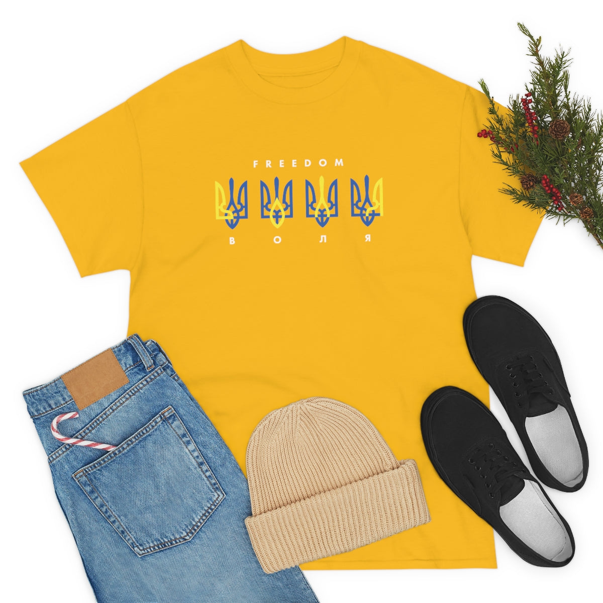 Freedom by Mykola Matviichuk Unisex Cotton T-Shirt