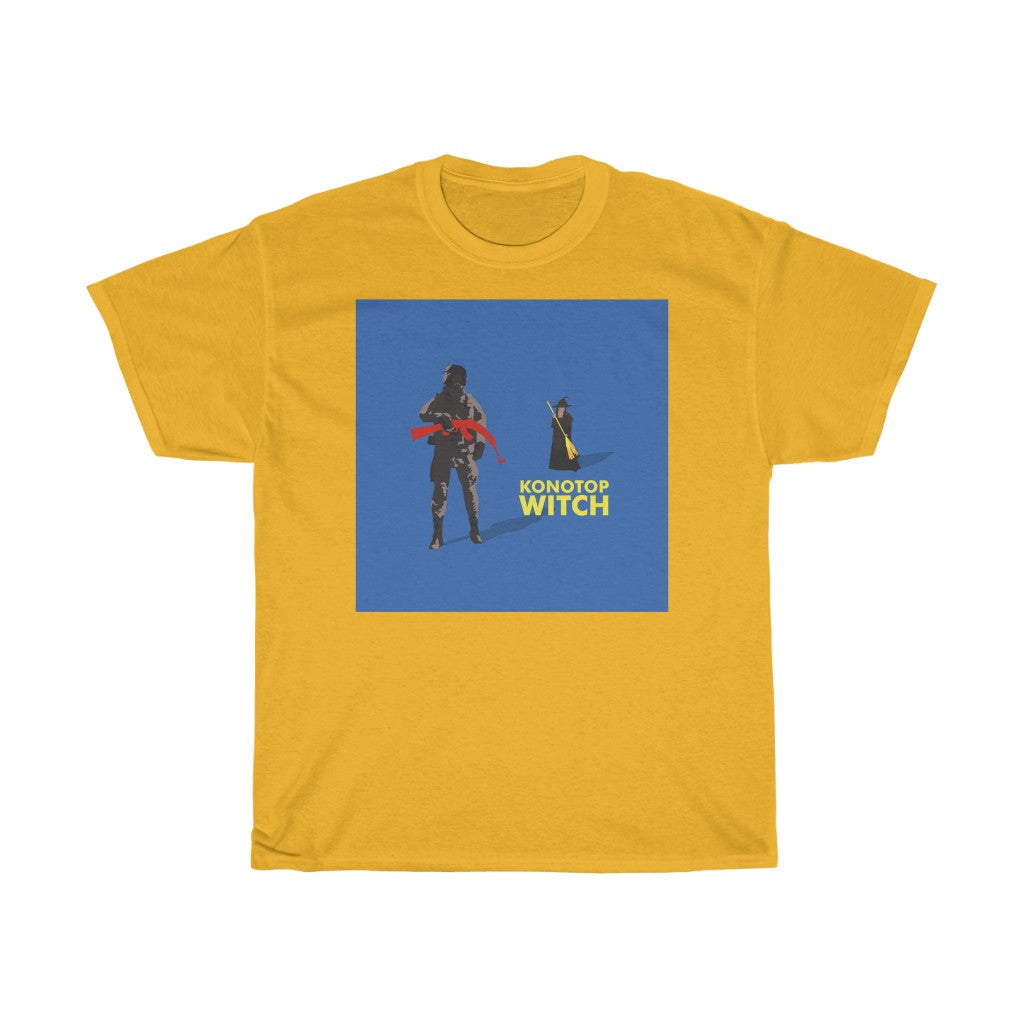 Konotop Witch by Mykola Matviichuk Unisex Cotton T-Shirt