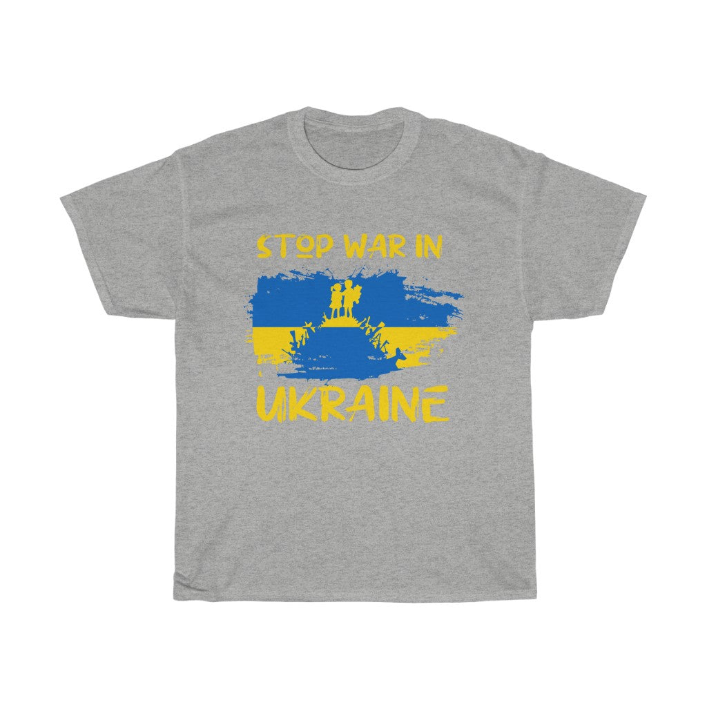 Children In Ukraine Unisex Cotton T-Shirt