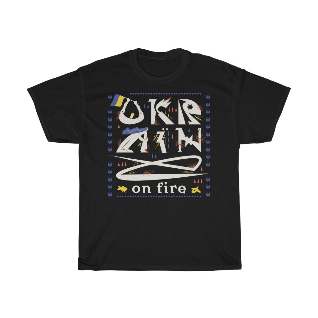 Ukraine by Ivan Shkoropad Unisex Cotton T-Shirt
