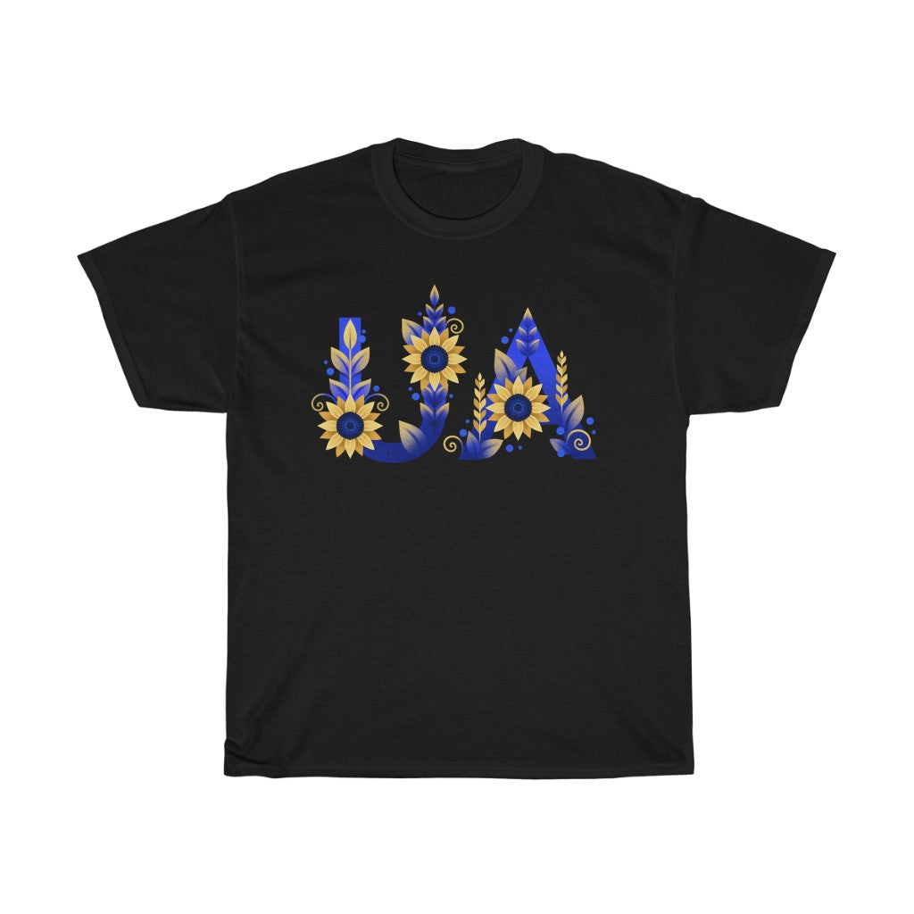UA by Polina Skurykhina Unisex-Baumwoll-T-Shirt