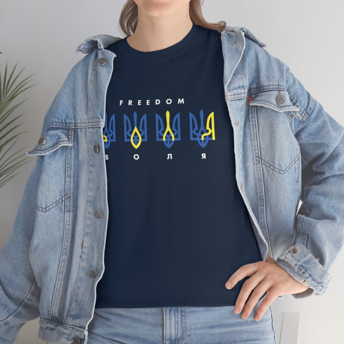 Freedom by Mykola Matviichuk Unisex Cotton T-Shirt