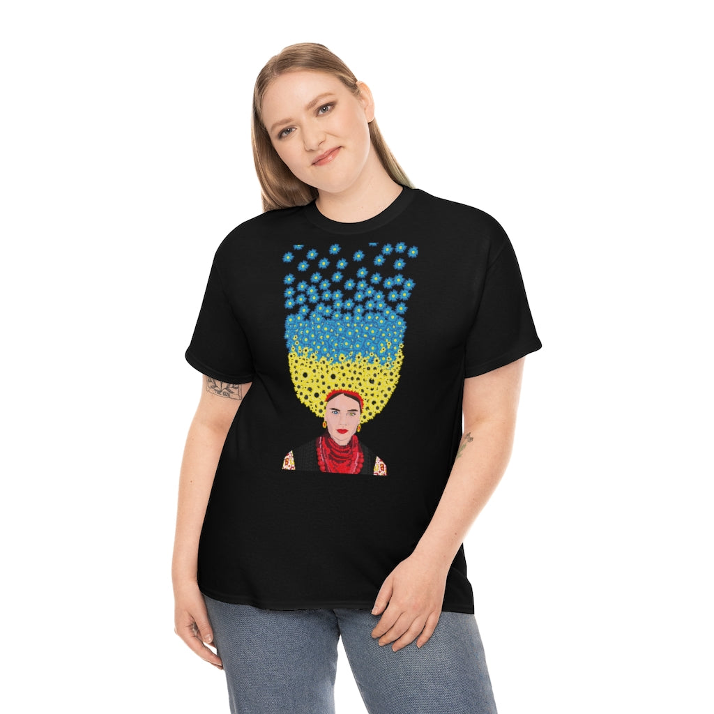 Art Ukraine by Anastasiia Dodul Unisex Cotton T-Shirt