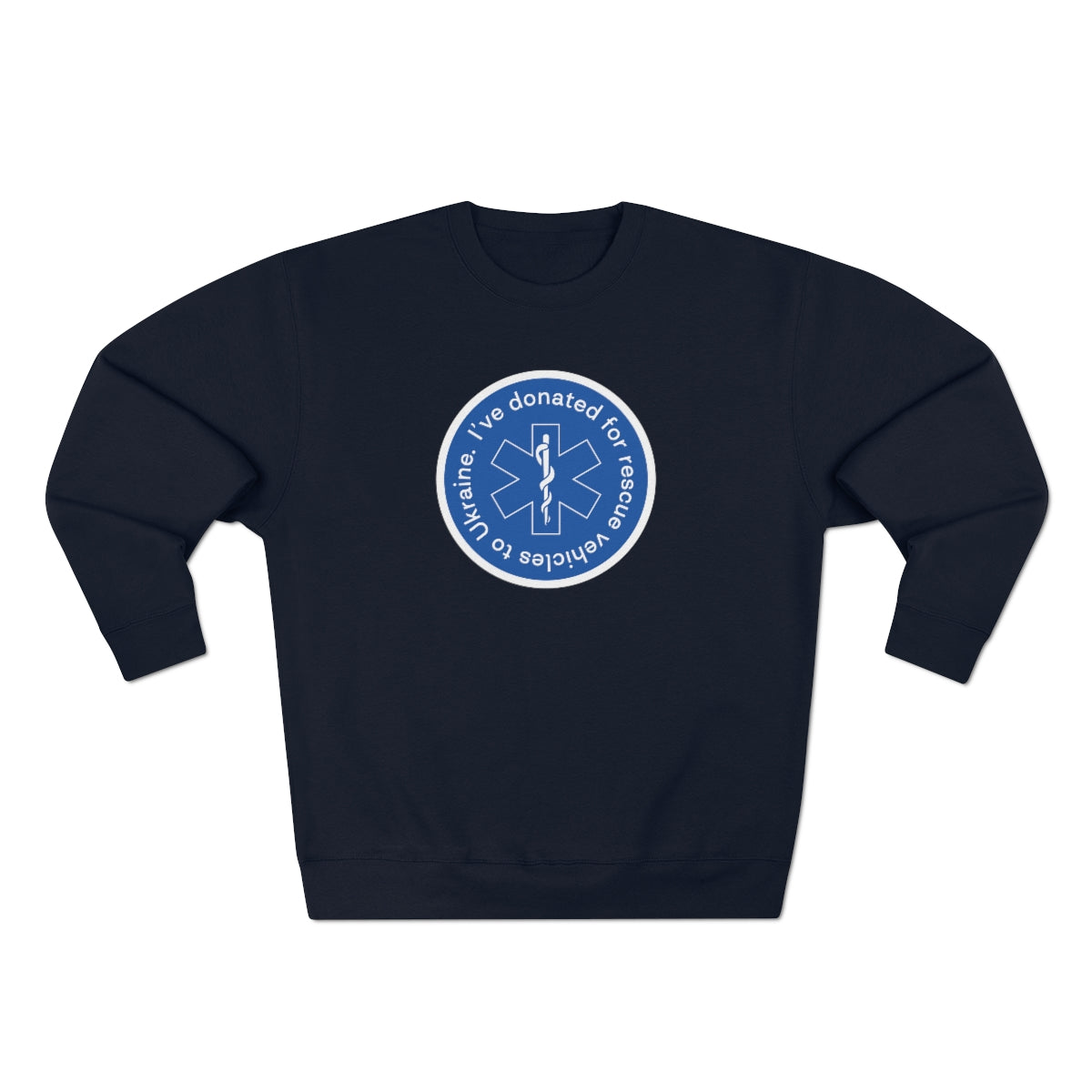 Donated - Unisex Premium Crewneck Sweatshirt