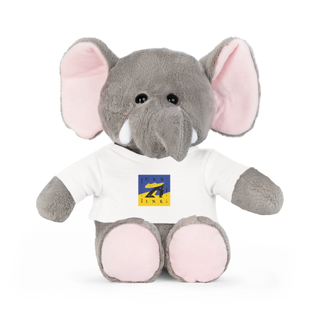 Plush Toy with Ukraine Freedom by Ivan Shkoropad T-Shirt