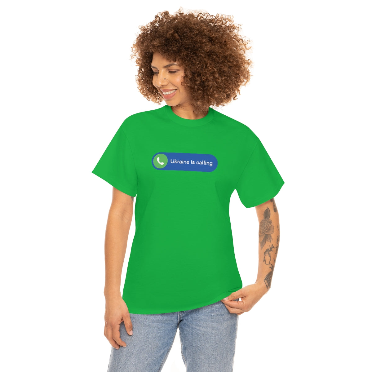 Die Ukraine ruft - Unisex-T-Shirt