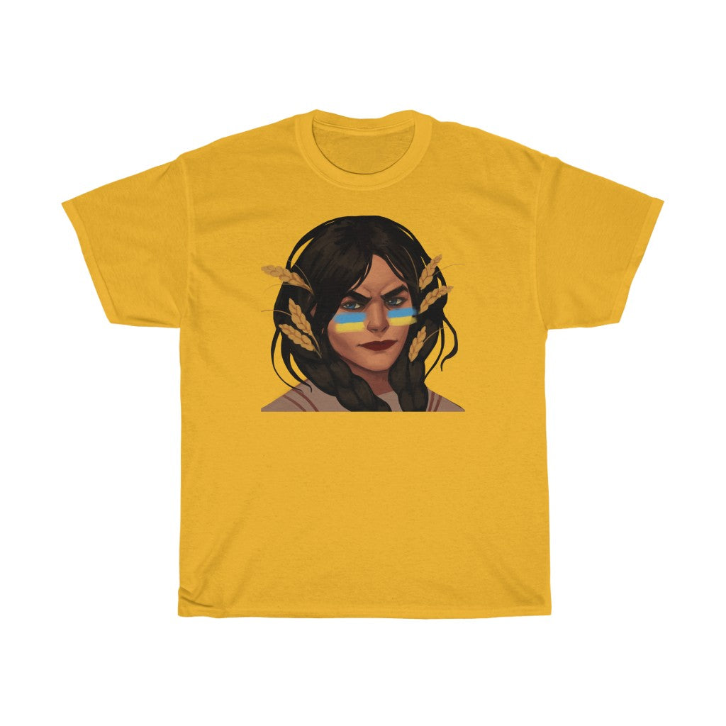 Avatar Ukraine by Schastlivaya Alexandra Unisex Cotton T-Shirt