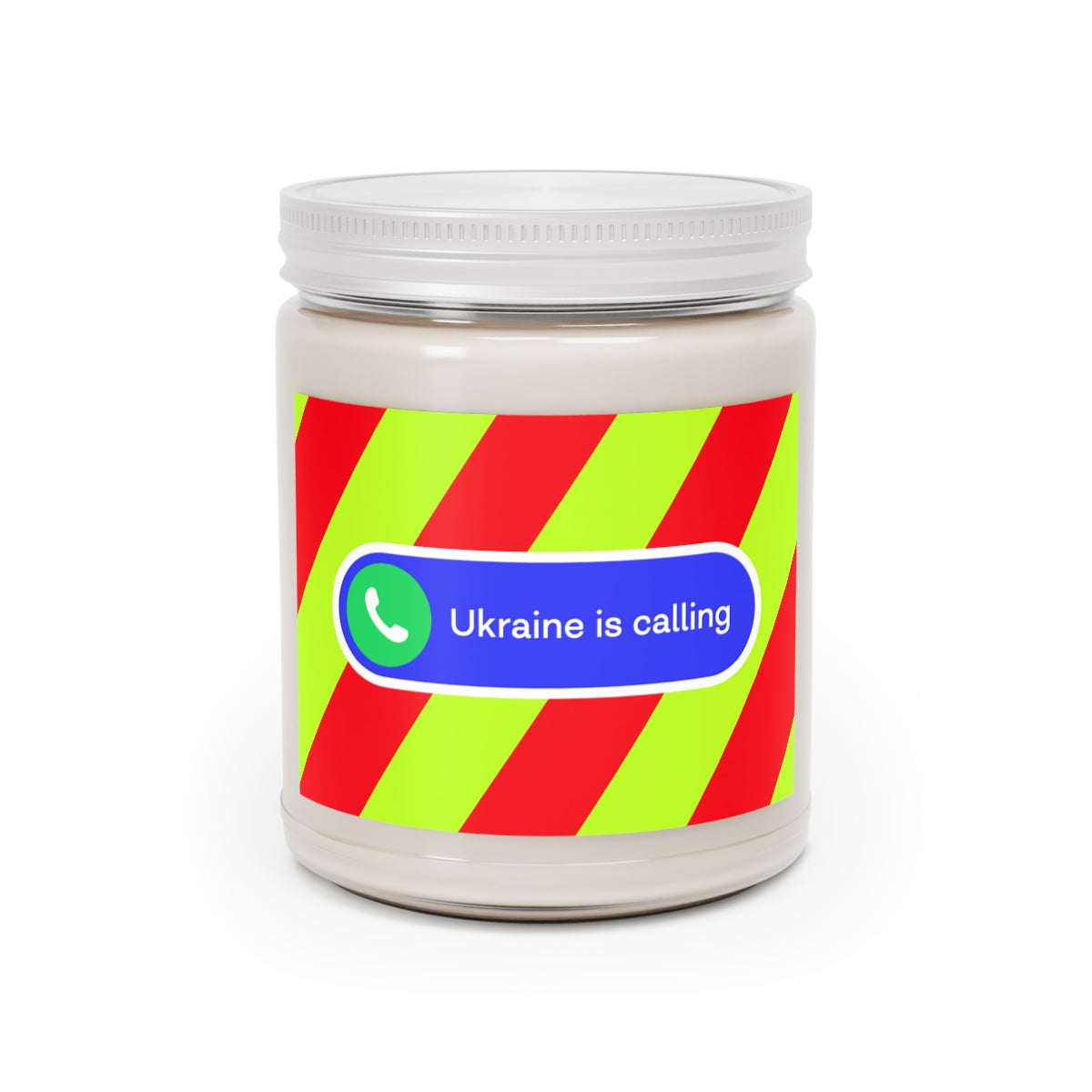 Ukraine's Calling - 100% Ecological Soy Wax Scented Candle (lasts 50-60h)