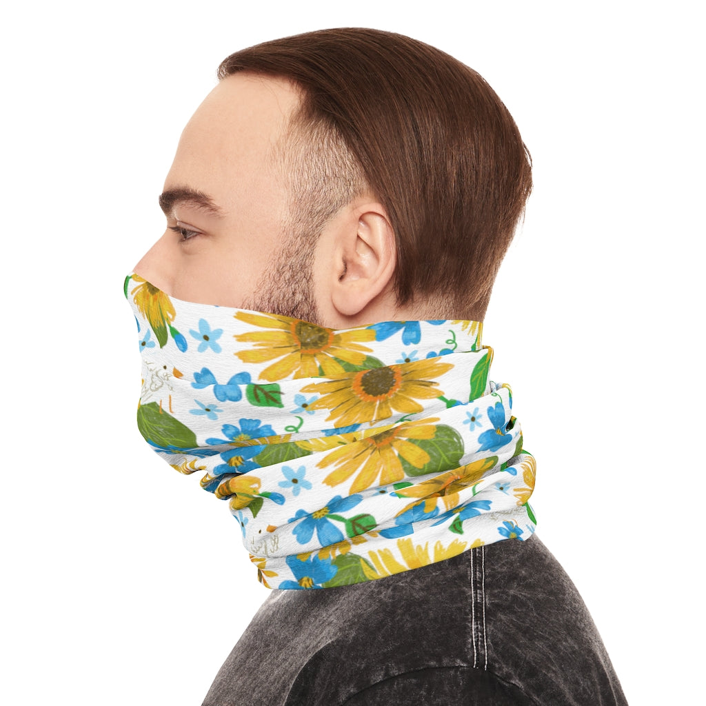 Peace For Ukraine Pattern by Jolly Dragons Tube Scarf