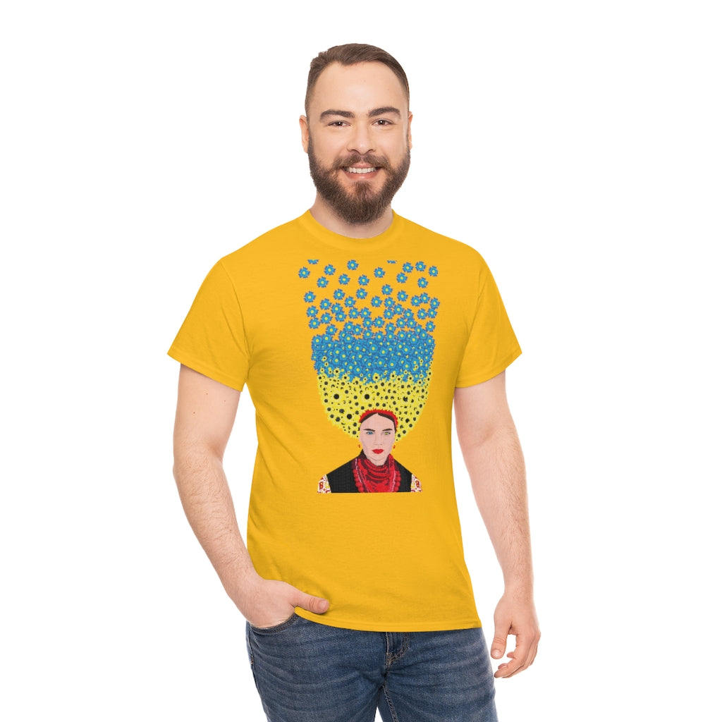 Art Ukraine by Anastasiia Dodul Unisex Cotton T-Shirt