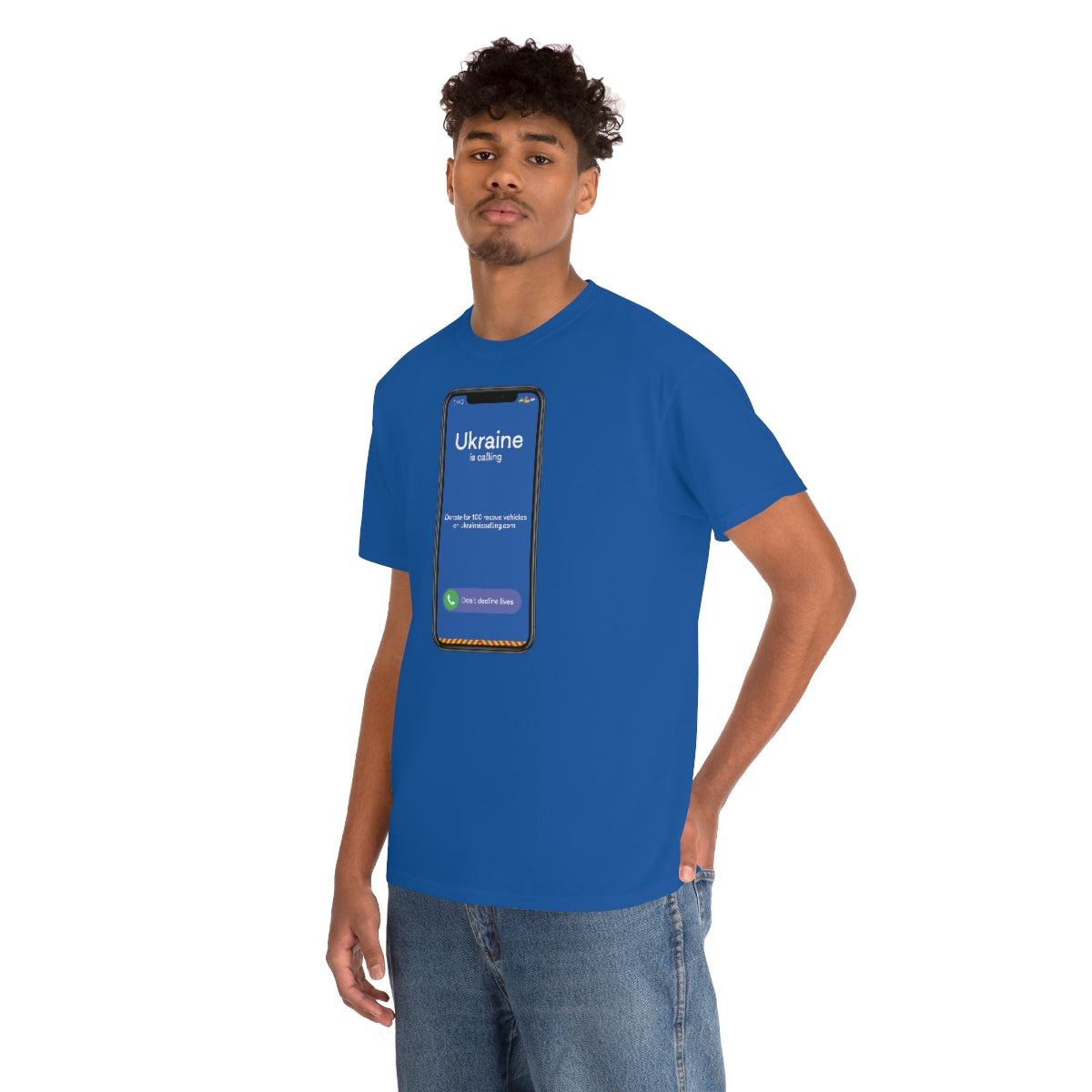 Ukraine Is Calling Screenshot - Unisex Tshirt