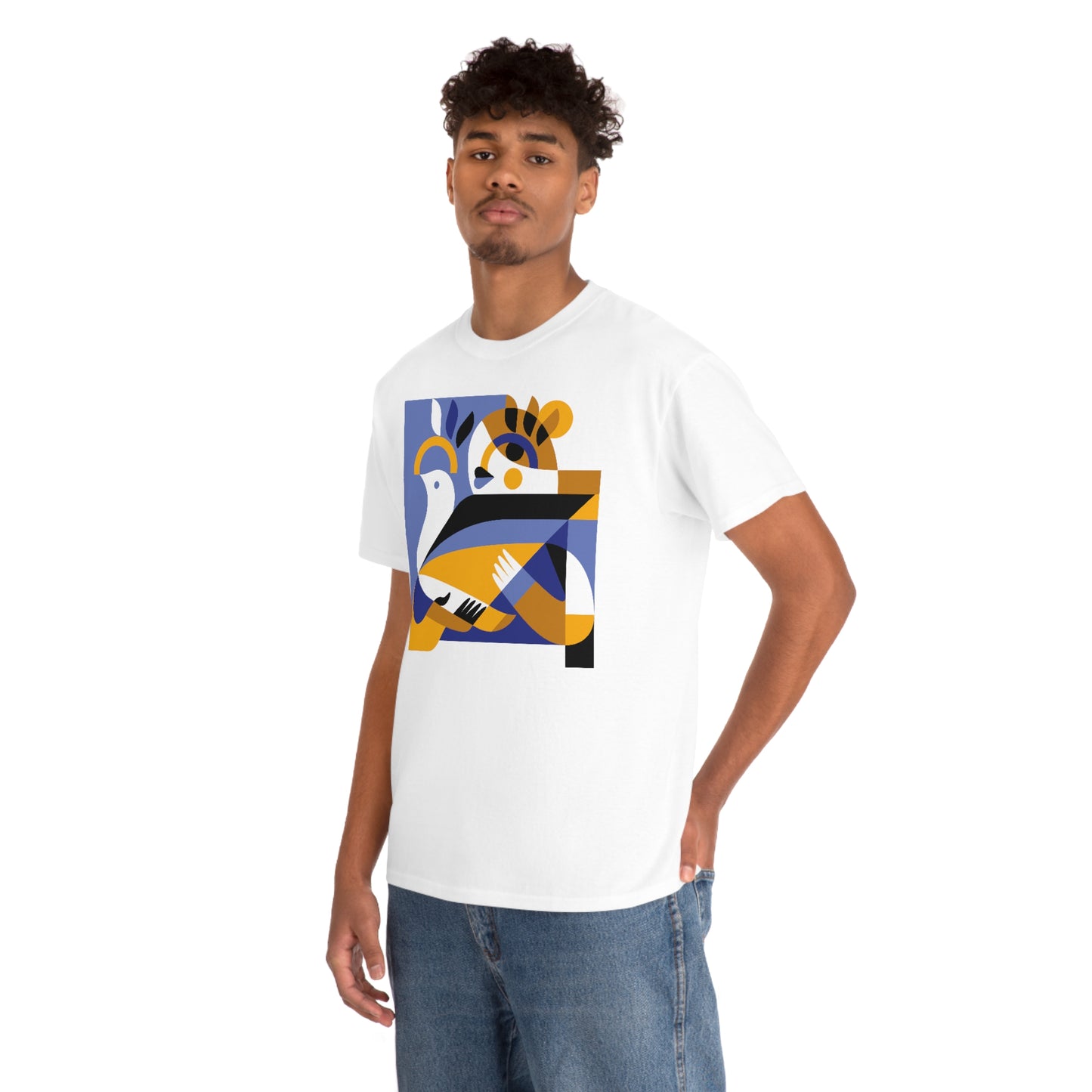 Peace Please Ukraine by Pola Lisowicz Unisex Cotton T-Shirt