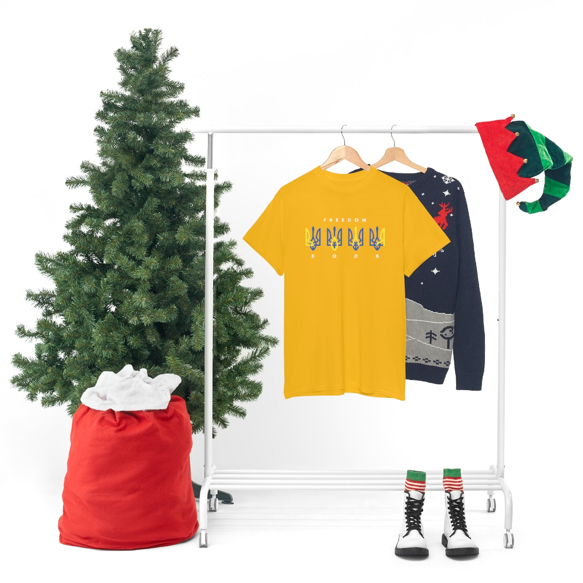 Freedom by Mykola Matviichuk Unisex Cotton T-Shirt