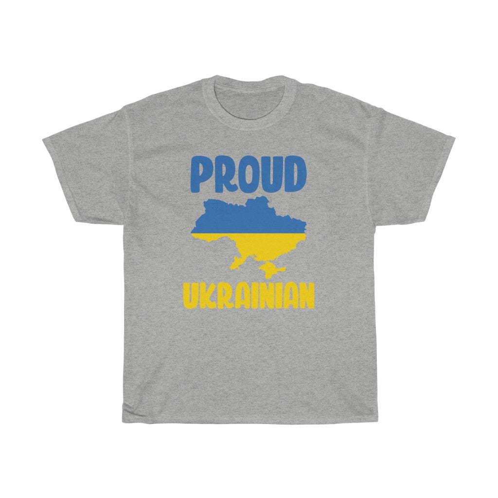 I Stand With Ukraine Unisex Cotton T-Shirt