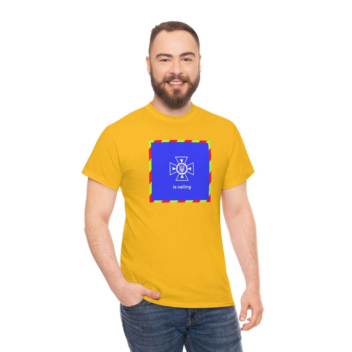 Ukraine's Calling, Square - Doublesided Unisex Tshirt