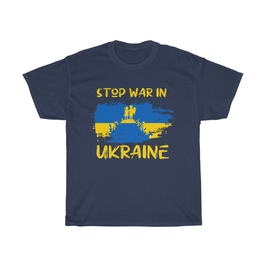 Children In Ukraine Unisex Cotton T-Shirt