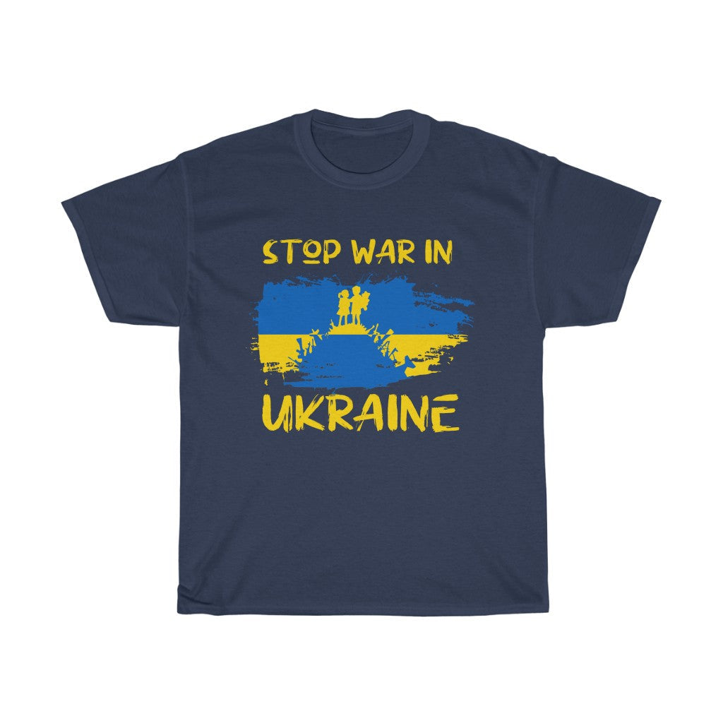 Children In Ukraine Unisex Cotton T-Shirt
