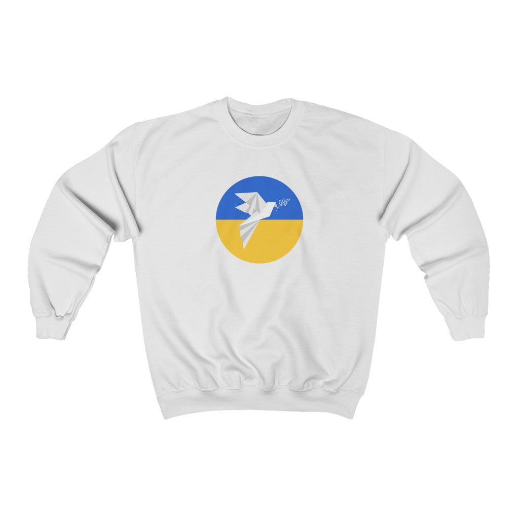 Peace Dove Unisex Heavy Blend™ Crewneck Sweatshirt