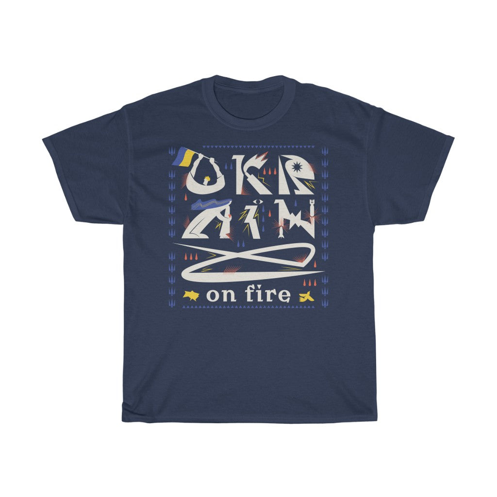 Ukraine by Ivan Shkoropad Unisex Cotton T-Shirt