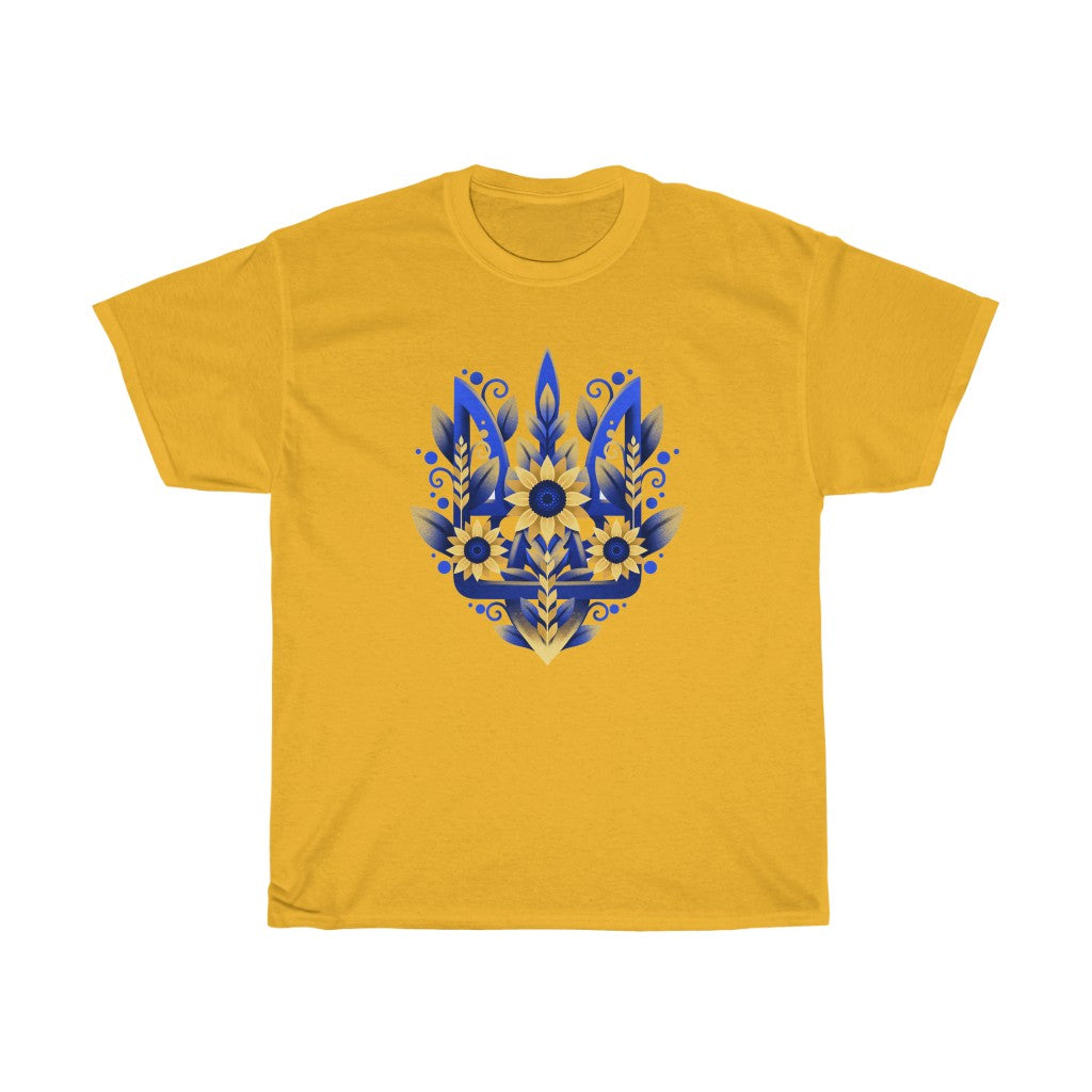Ukraine by Polina Skurykhina Unisex Cotton T-Shirt
