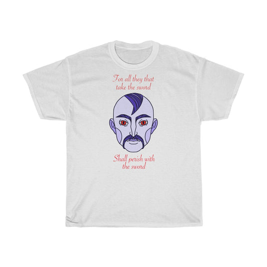 Kosake von Oksana Fedko Unisex T-Shirt aus Baumwolle