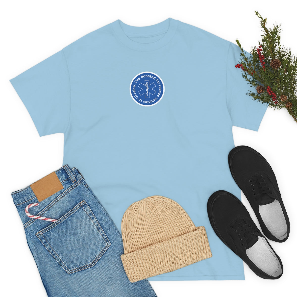 Gespendet minimalistisch - Unisex T-Shirt
