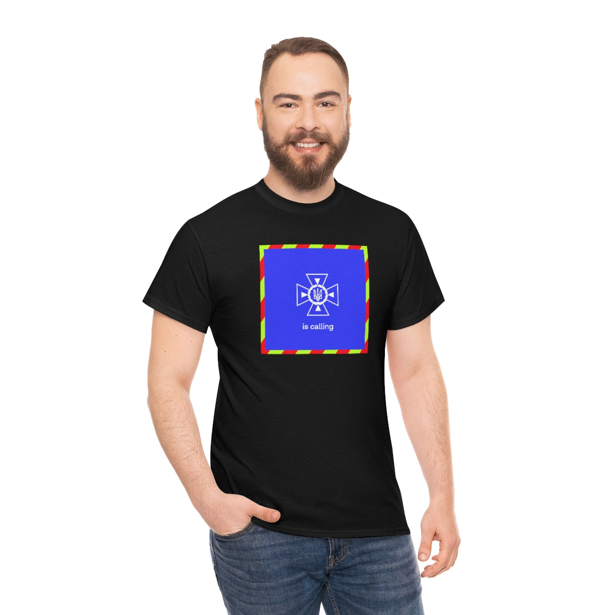 Ukraine's Calling, Square - Doublesided Unisex Tshirt