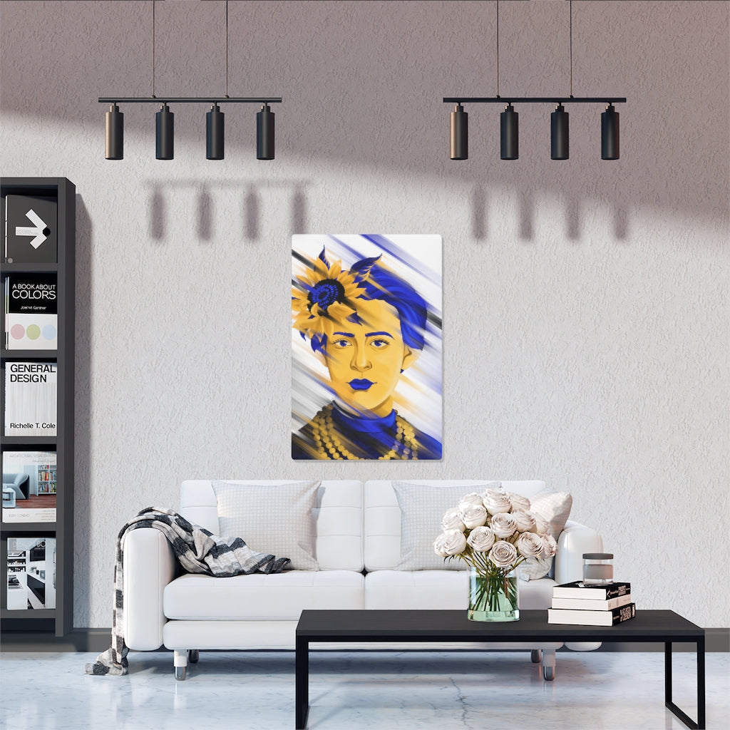 Proud Ukraine Satin Canvas