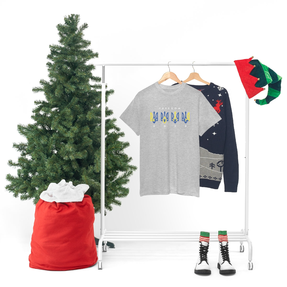 Freedom by Mykola Matviichuk Unisex Cotton T-Shirt