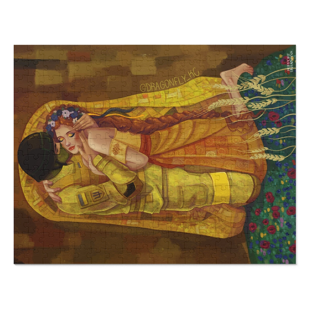 The Kiss by Solomia Kovalchuk Jigsaw Puzzle
