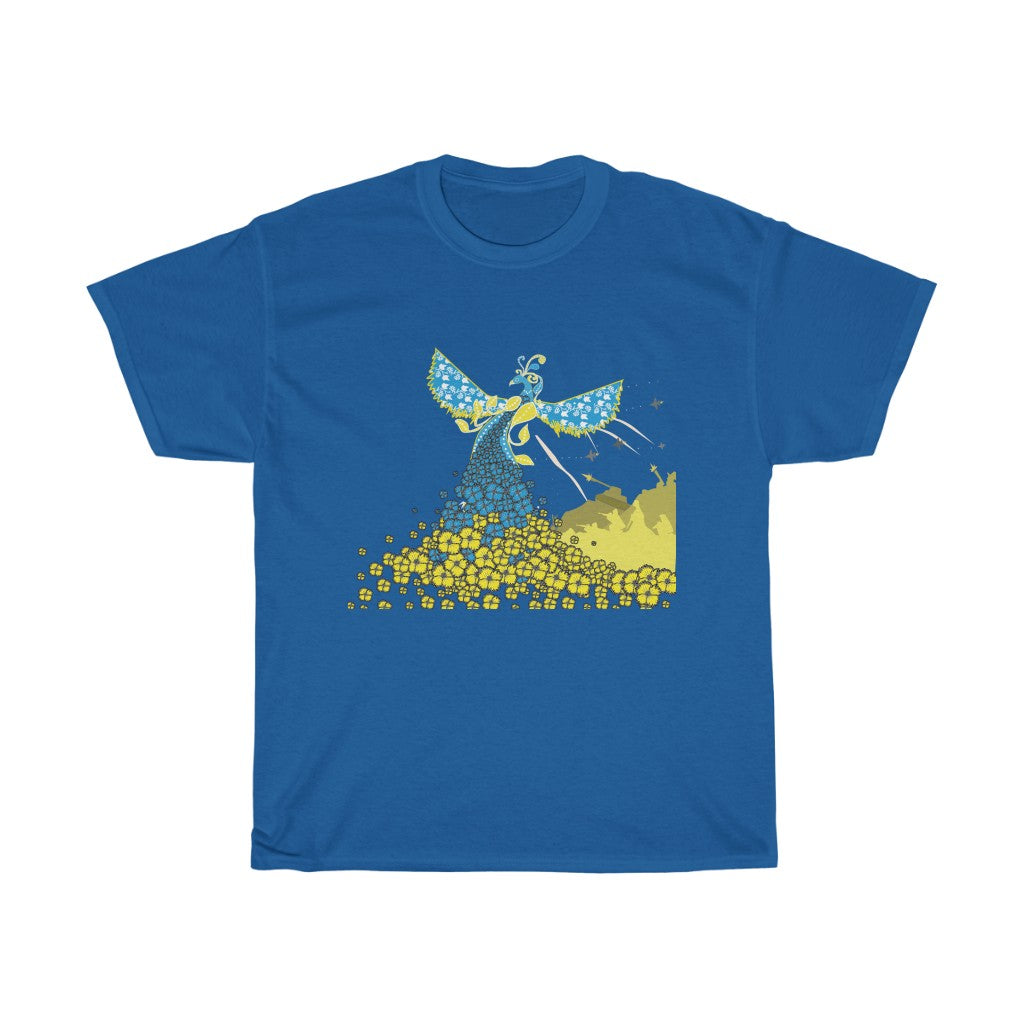 UA Peace by Anastasiia Dodul Unisex Cotton T-Shirt