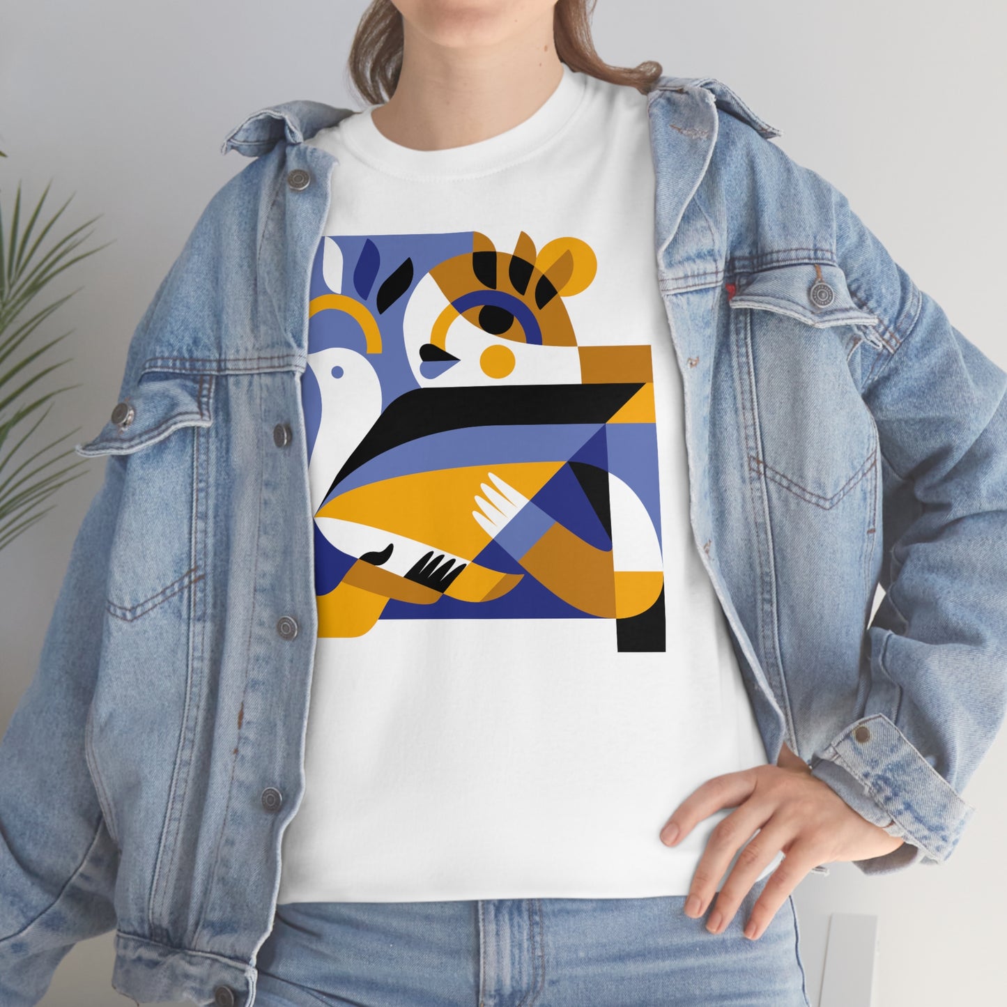 Peace Please Ukraine by Pola Lisowicz Unisex Cotton T-Shirt