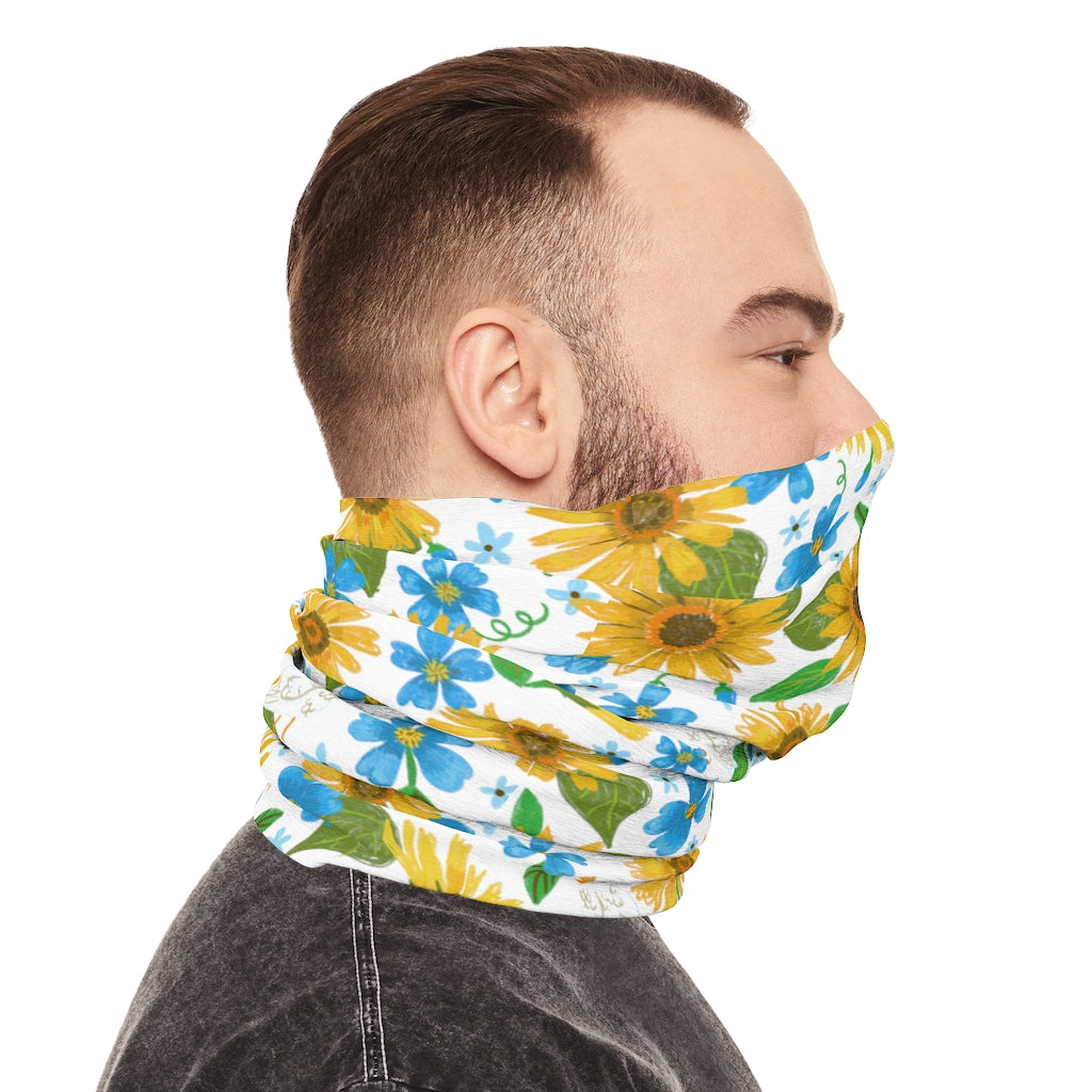Peace For Ukraine Pattern by Jolly Dragons Tube Scarf