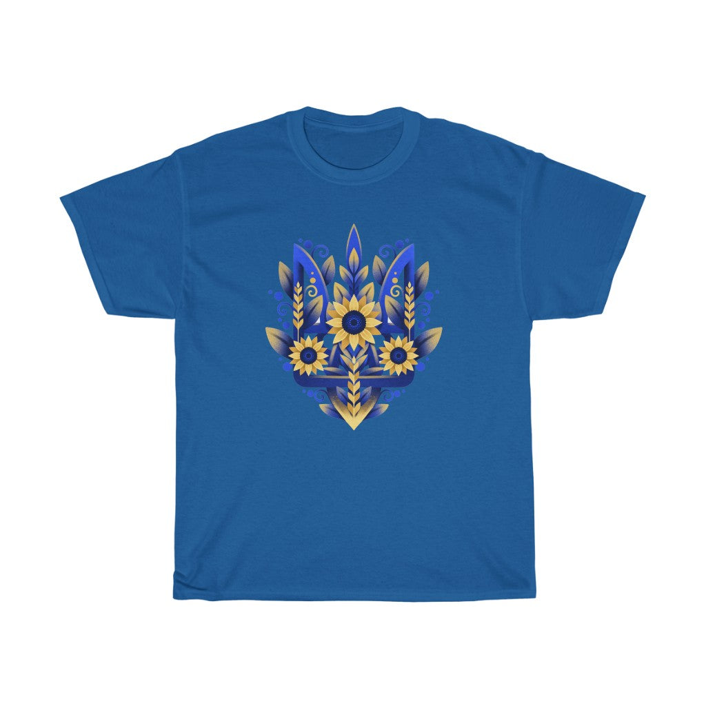 Ukraine by Polina Skurykhina Unisex Cotton T-Shirt