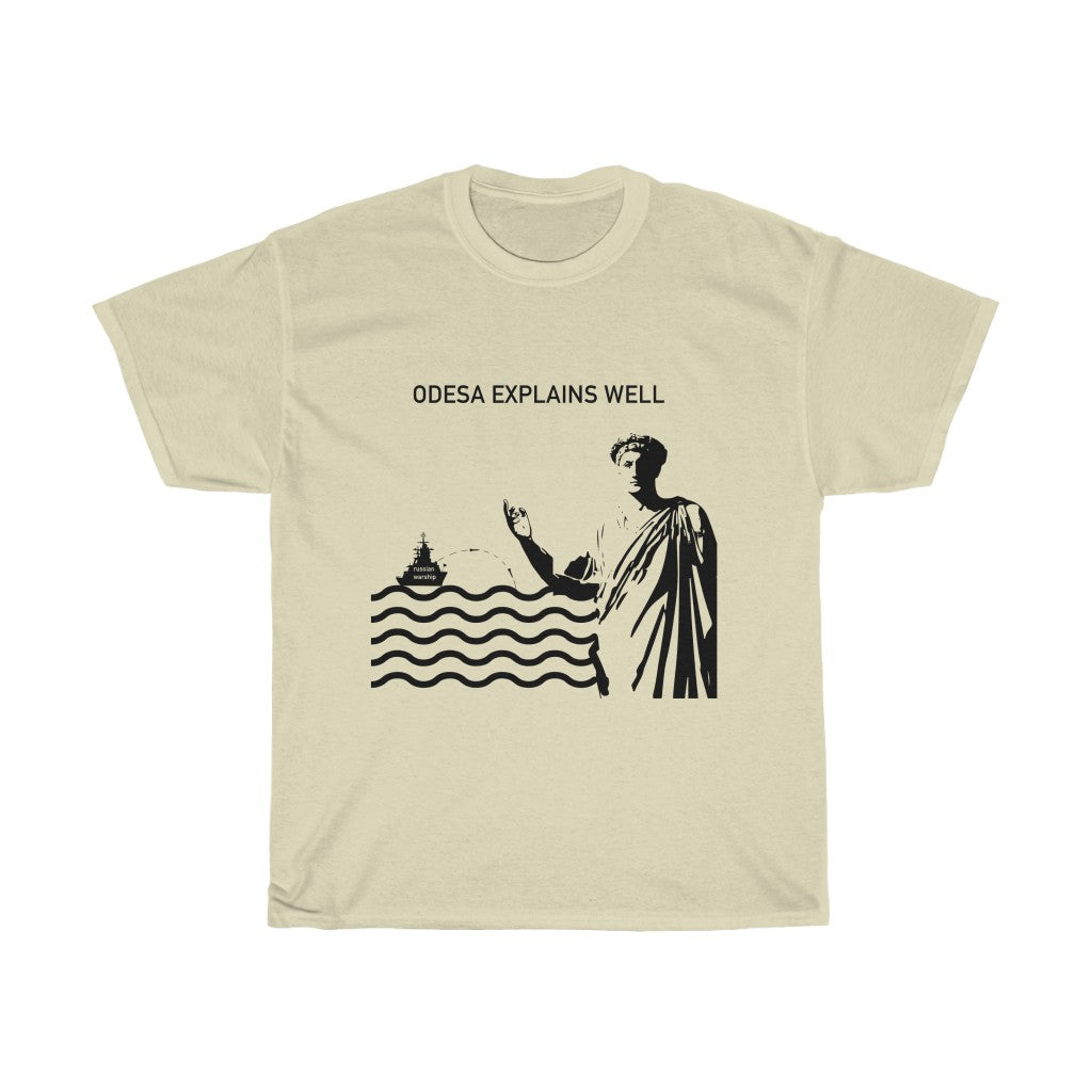 ODESA by Natasha Lobach4 Unisex Cotton T-Shirt