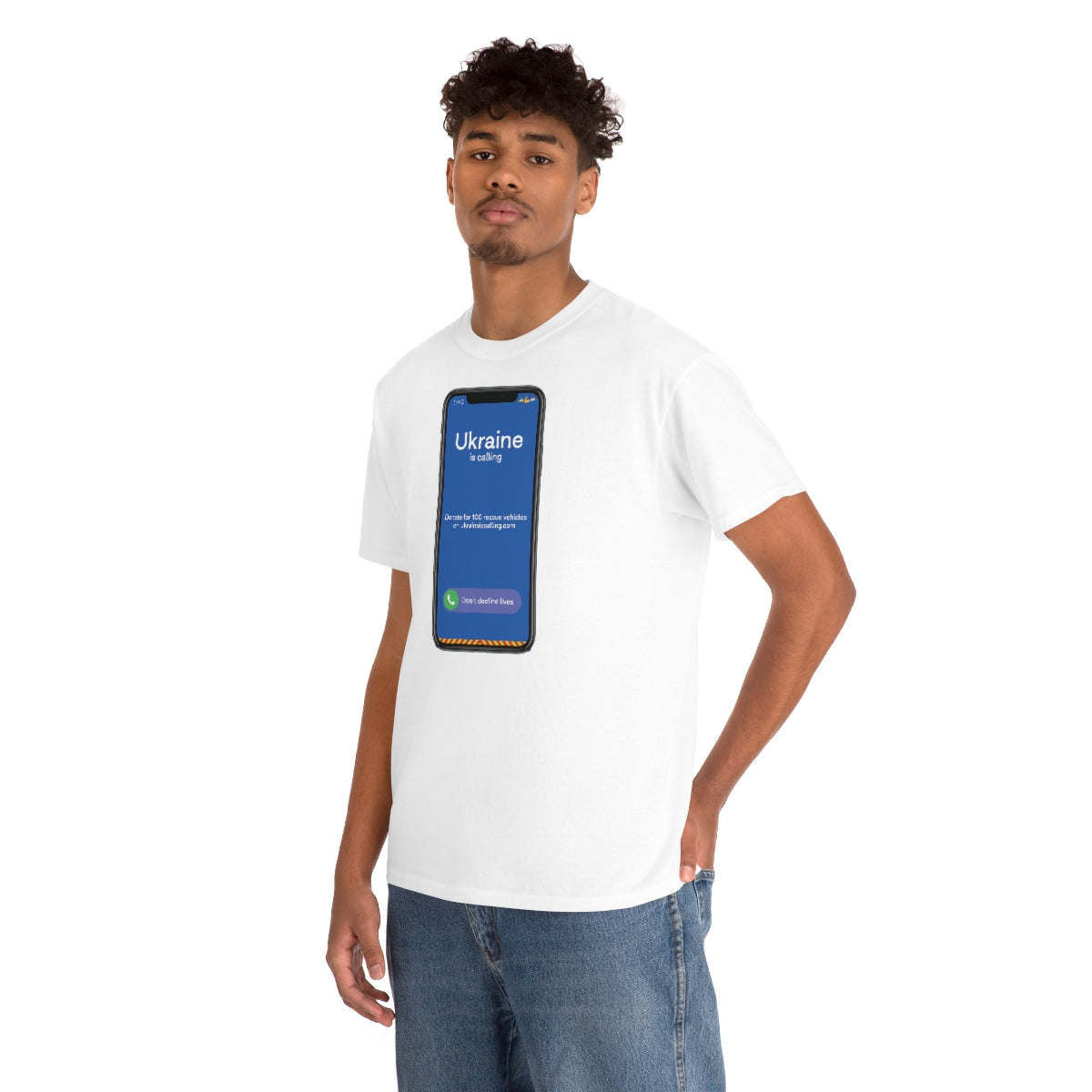 Ukraine Is Calling Screenshot - Unisex Tshirt