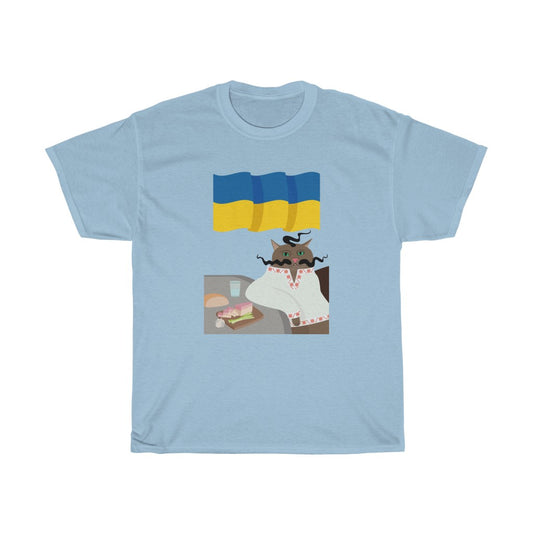 Pan Stepan von Karina Vitvitska Unisex T-Shirt aus Baumwolle