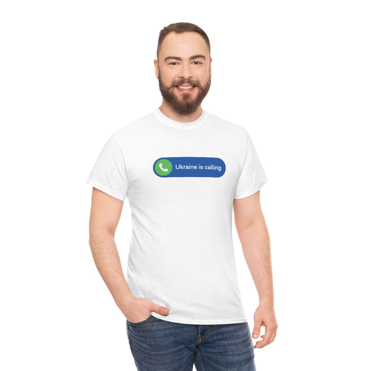 Die Ukraine ruft - Unisex-T-Shirt