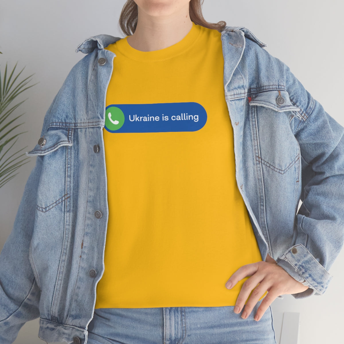 Die Ukraine ruft - Unisex-T-Shirt