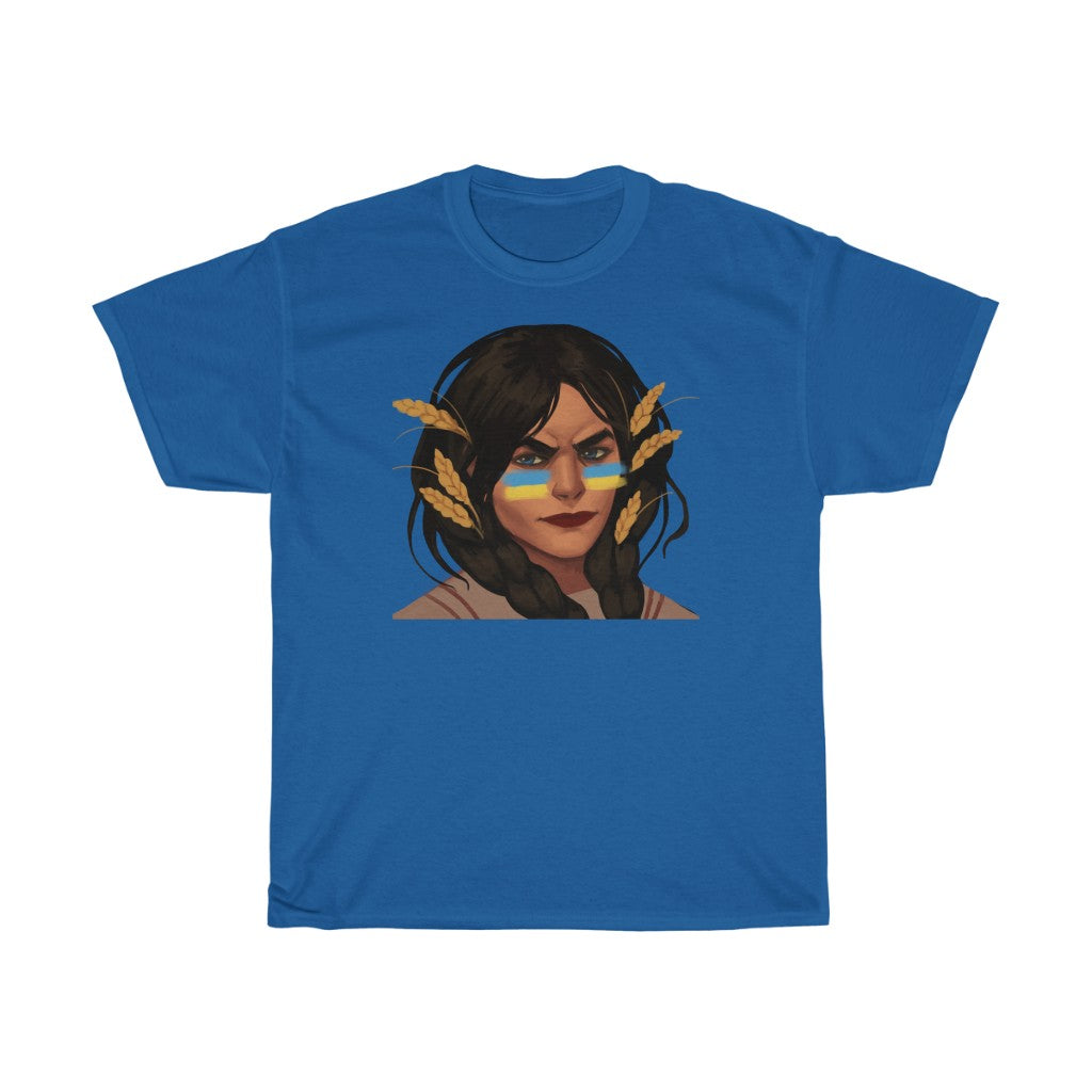 Avatar Ukraine by Schastlivaya Alexandra Unisex Cotton T-Shirt