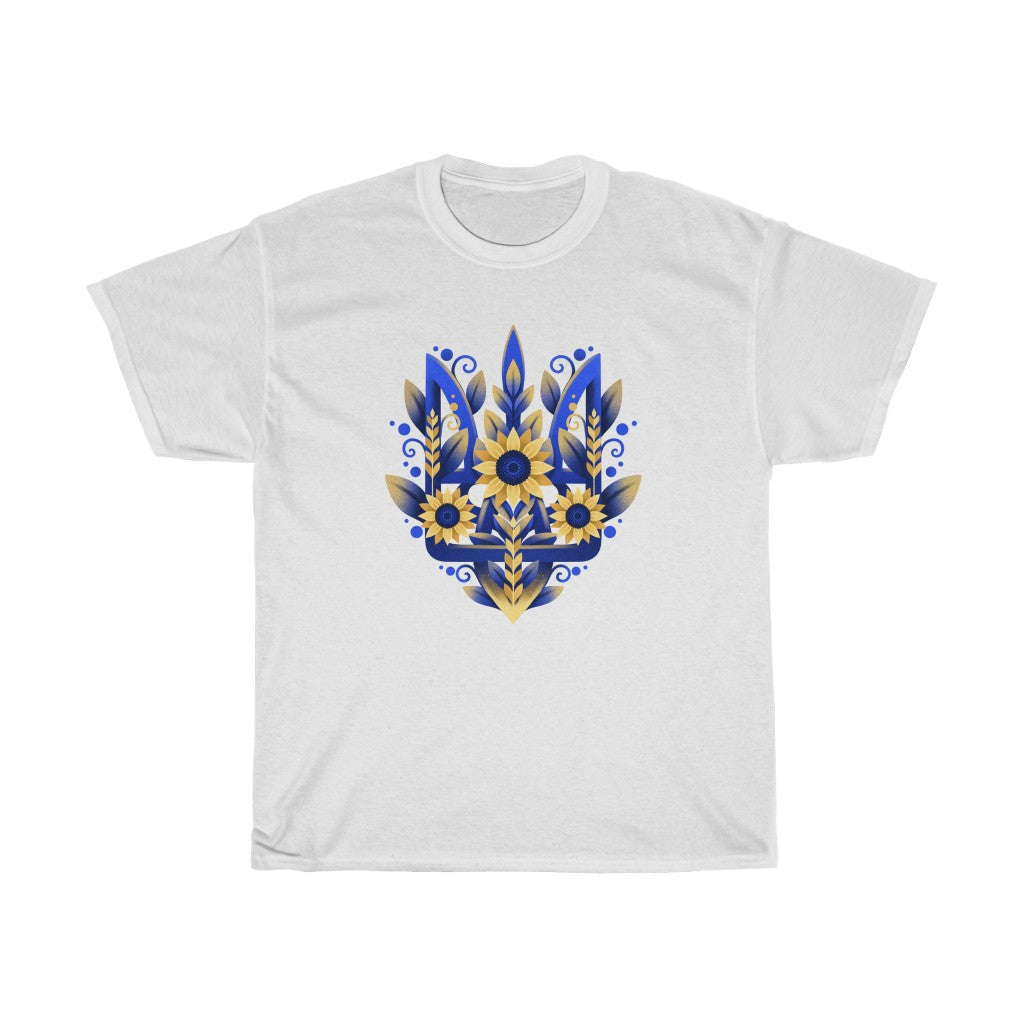 Ukraine by Polina Skurykhina Unisex Cotton T-Shirt