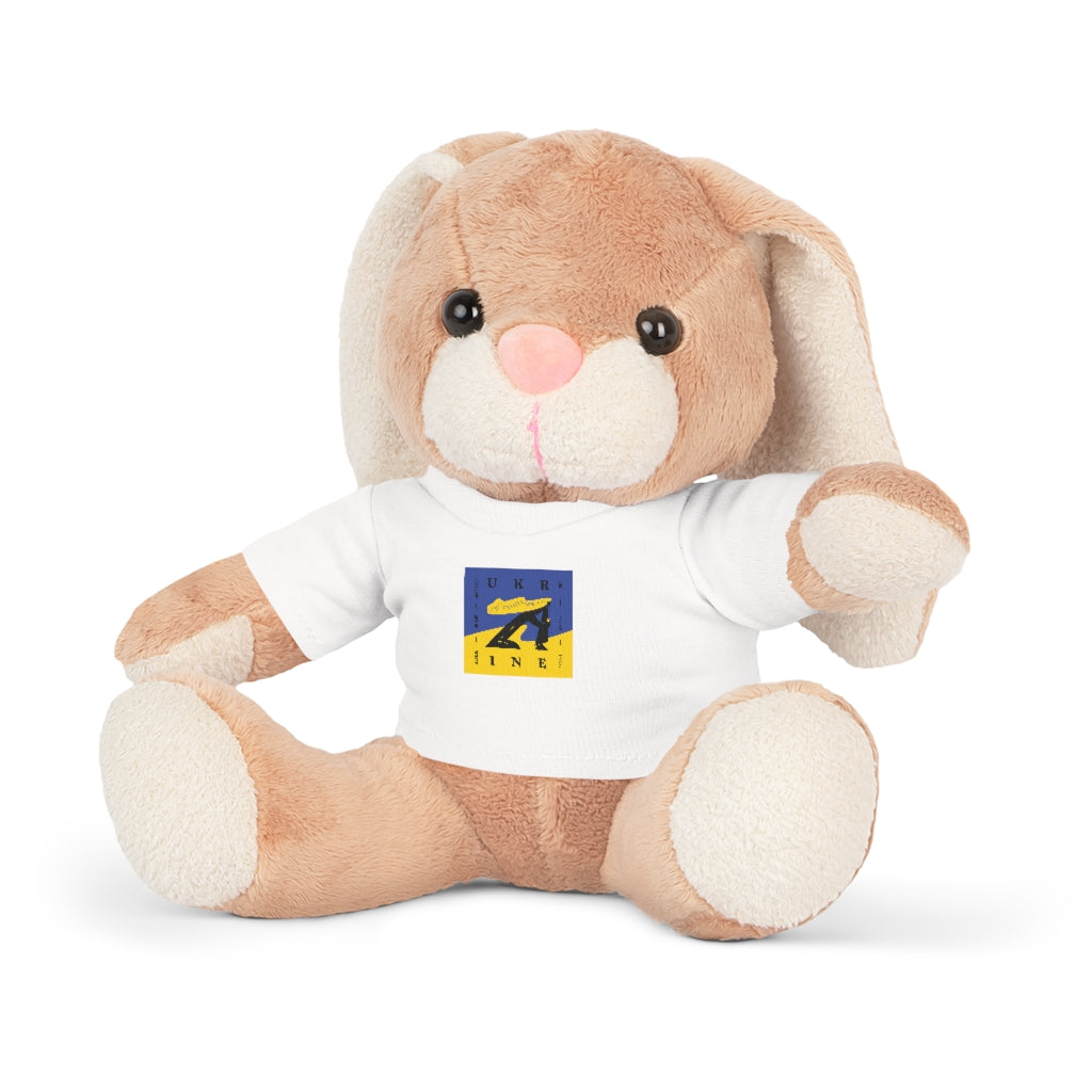 Plush Toy with Ukraine Freedom by Ivan Shkoropad T-Shirt
