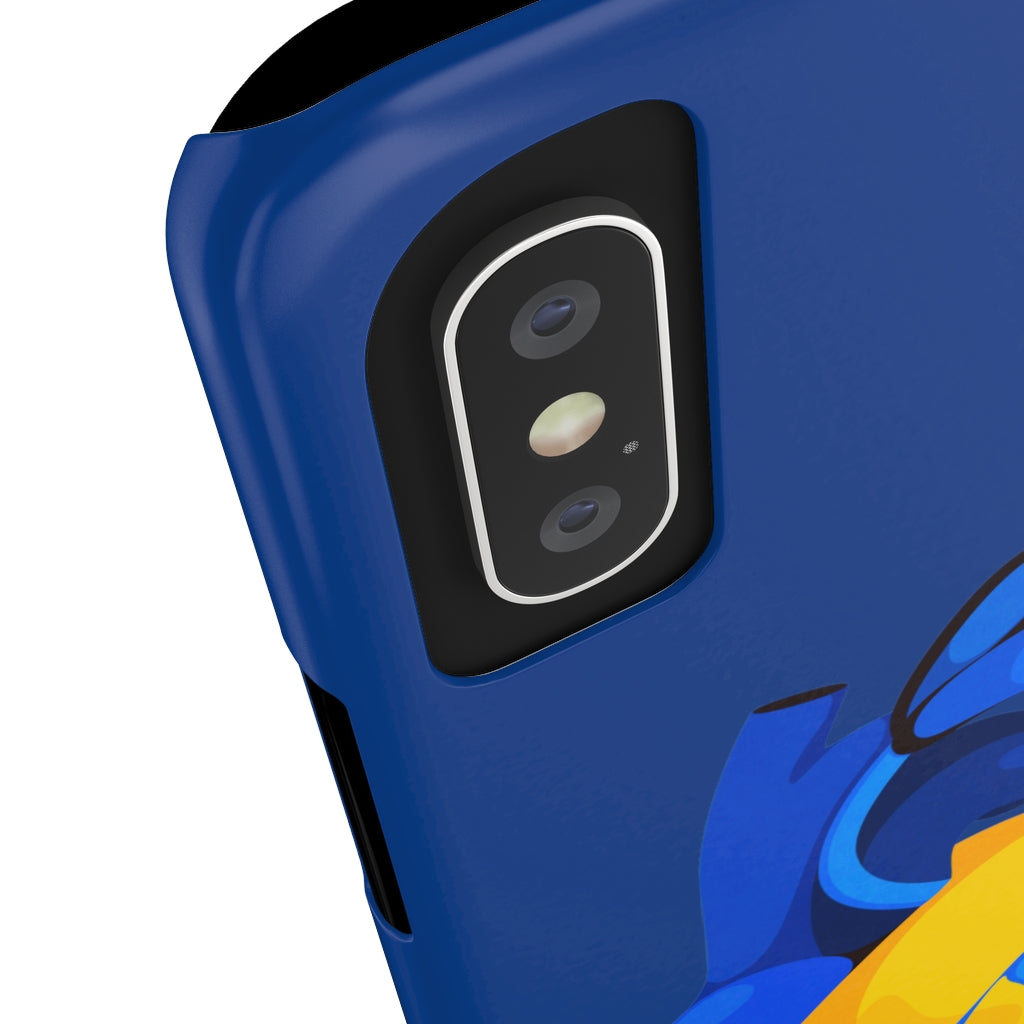 Ukraine Heart Slim Phone Case
