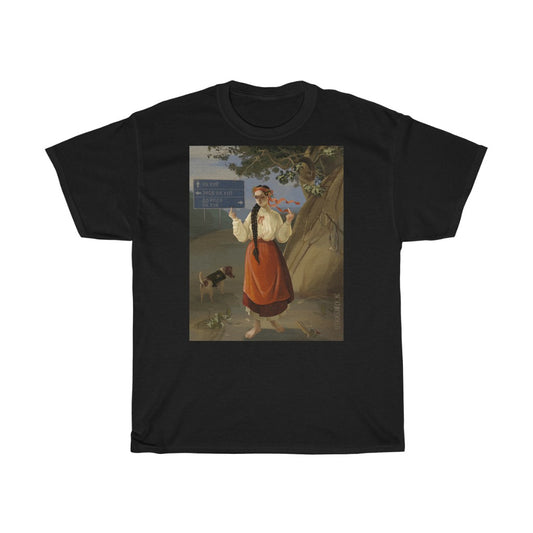 Ukrainian girl by Solomia Kovalchuk Unisex Cotton T-Shirt