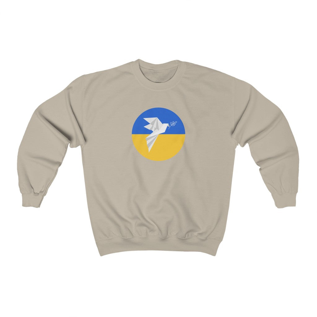 Peace Dove Unisex Heavy Blend™ Crewneck Sweatshirt