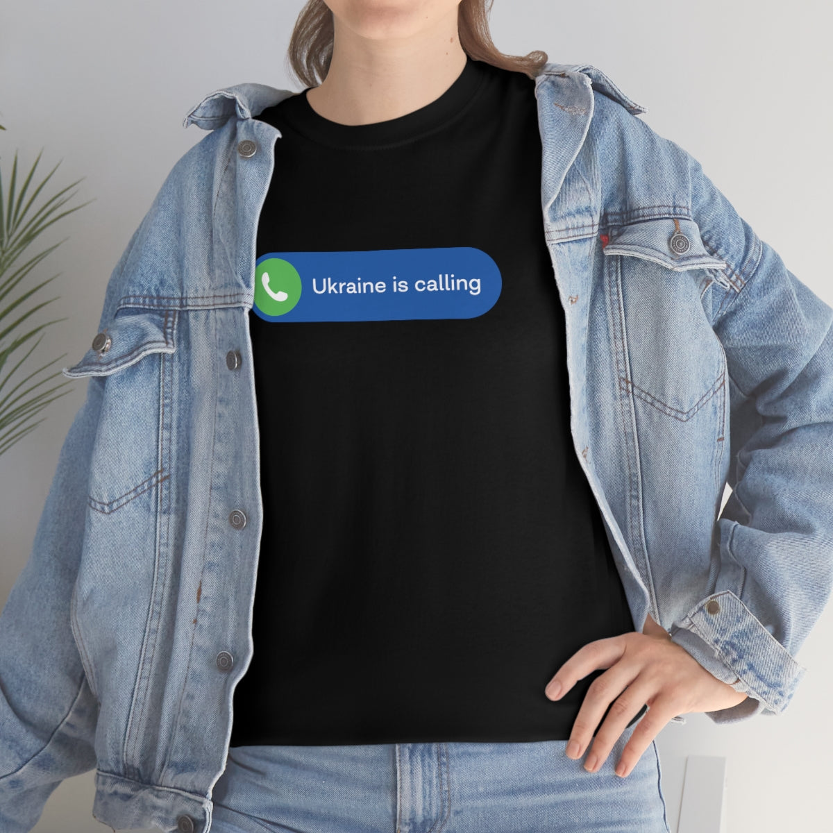 Die Ukraine ruft - Unisex-T-Shirt