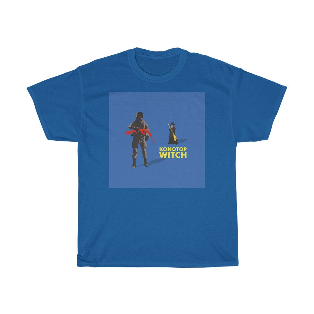 Konotop Witch by Mykola Matviichuk Unisex Cotton T-Shirt