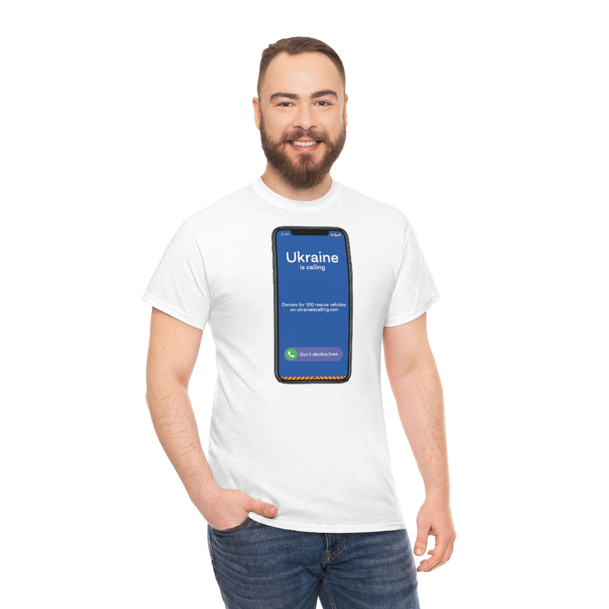 Ukraine Is Calling Screenshot - Unisex Tshirt