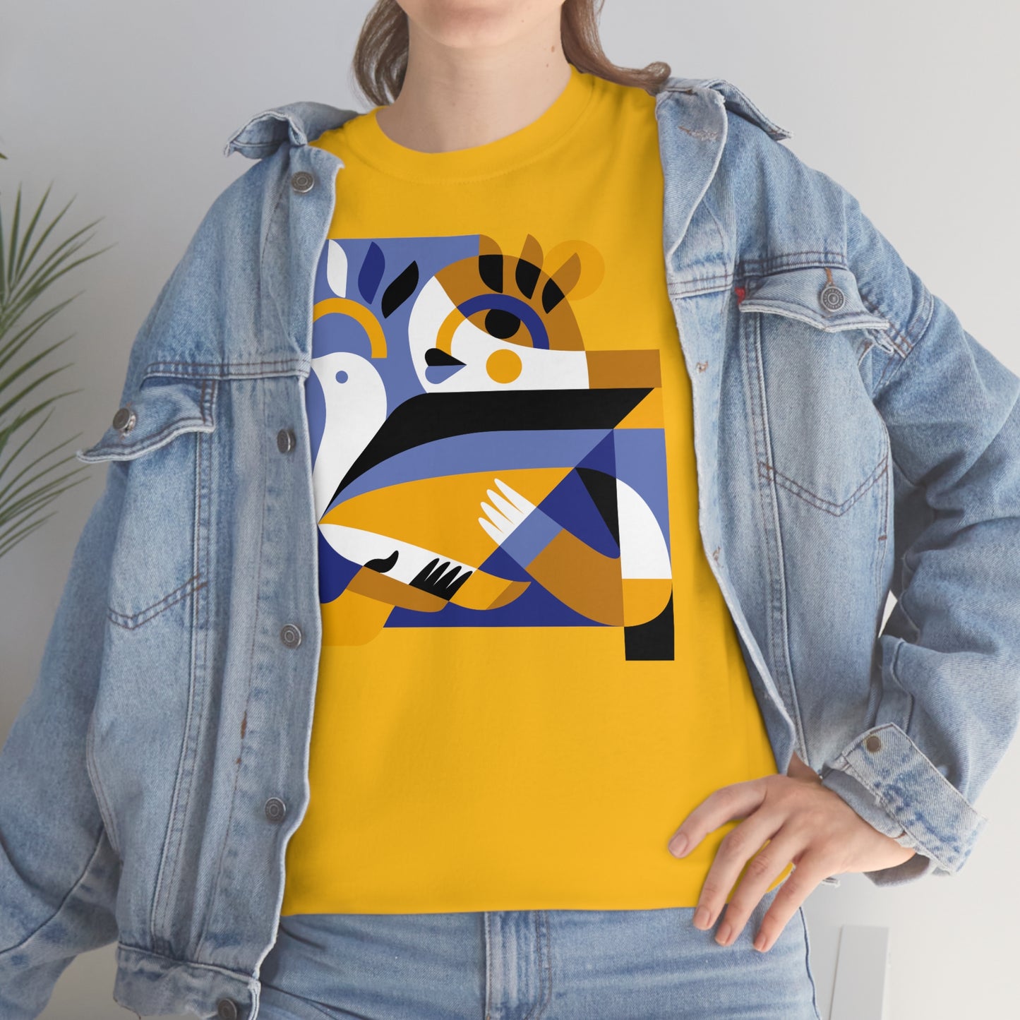 Peace Please Ukraine by Pola Lisowicz Unisex Cotton T-Shirt